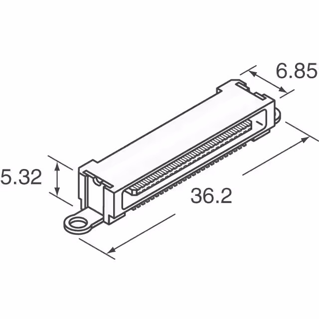 PM1M050HDAR1000 JAE Electronics  Matrices de type bord Mezzanine (carte à carte)